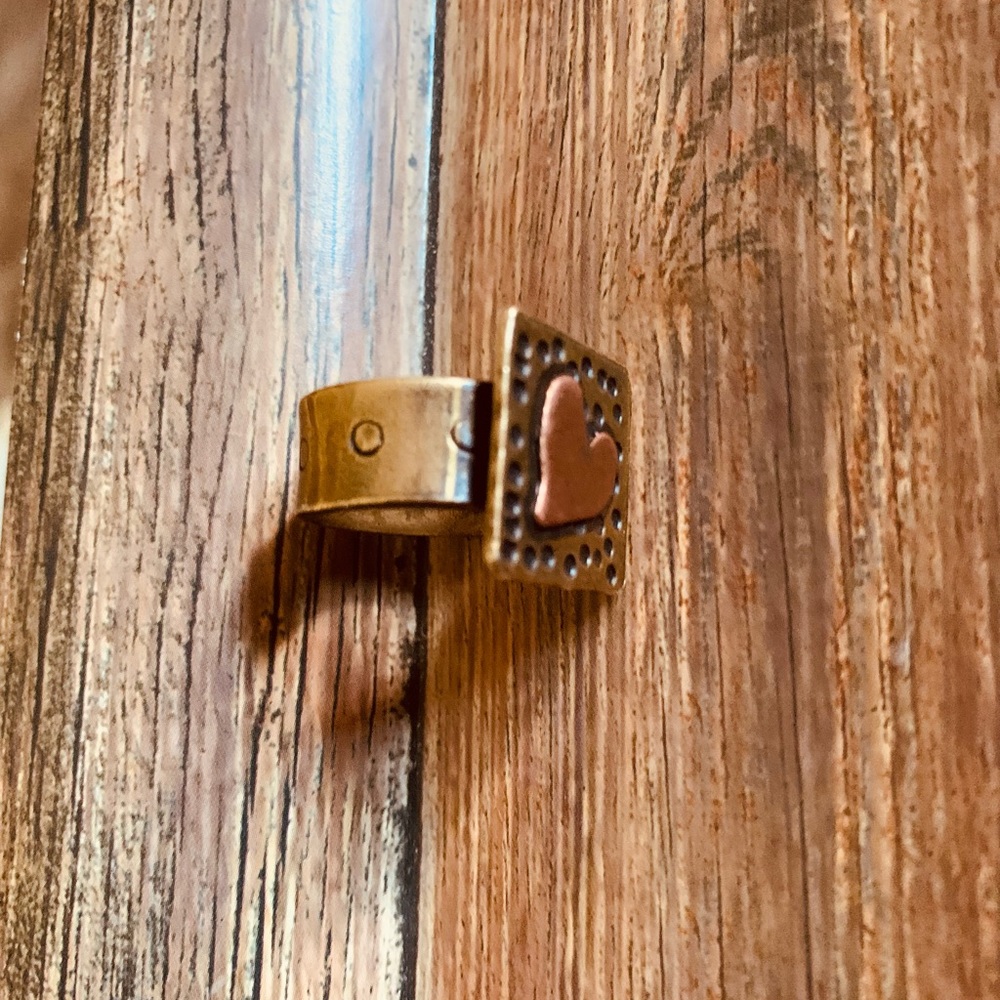 Heart stamp ring - Picture 2 of 4